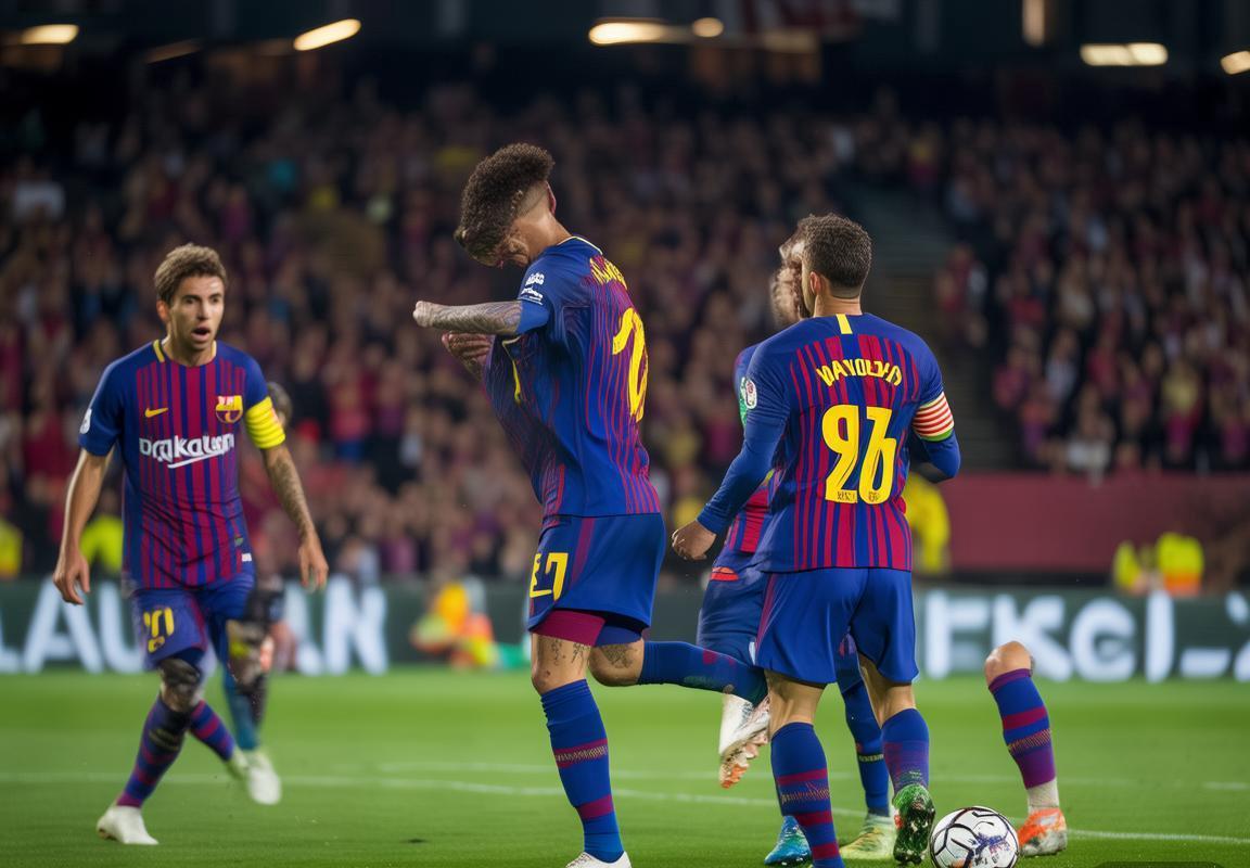 巴塞罗那3-1逆转马德里竞技，奥尔莫破门伤退助球队稳固联赛榜首